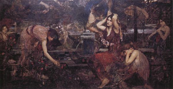 Flor and the Zephyrs, John William Waterhouse